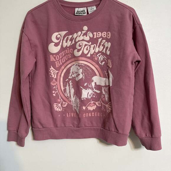 Janis Joplin Tops - Anthropologie Back When Winter Sports Club Graphic Sweatshirt